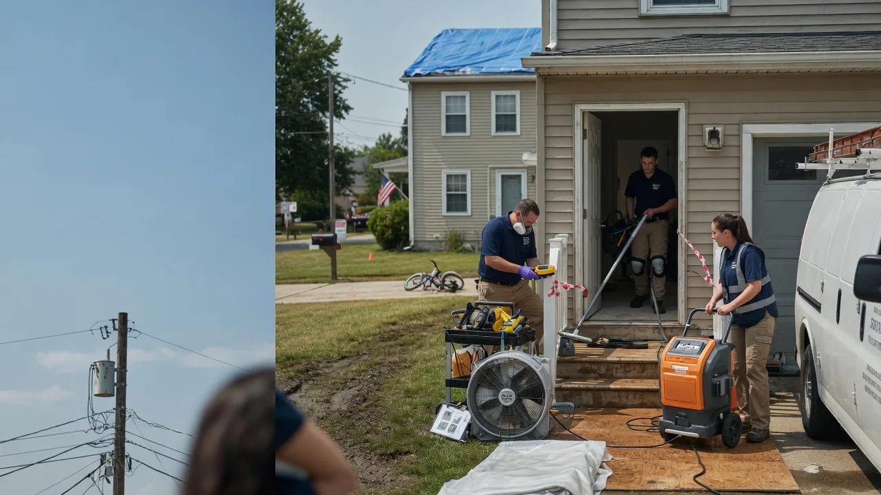 Water Damage Repair in Bradfordwoods, PA near me